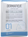 Dermafique Bio Cellulose Charcoal Face Mask - 50 gms