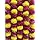 Artificial Marigold Fluffy Flower Garlands Pack of 5 Yellow and Rani Pink