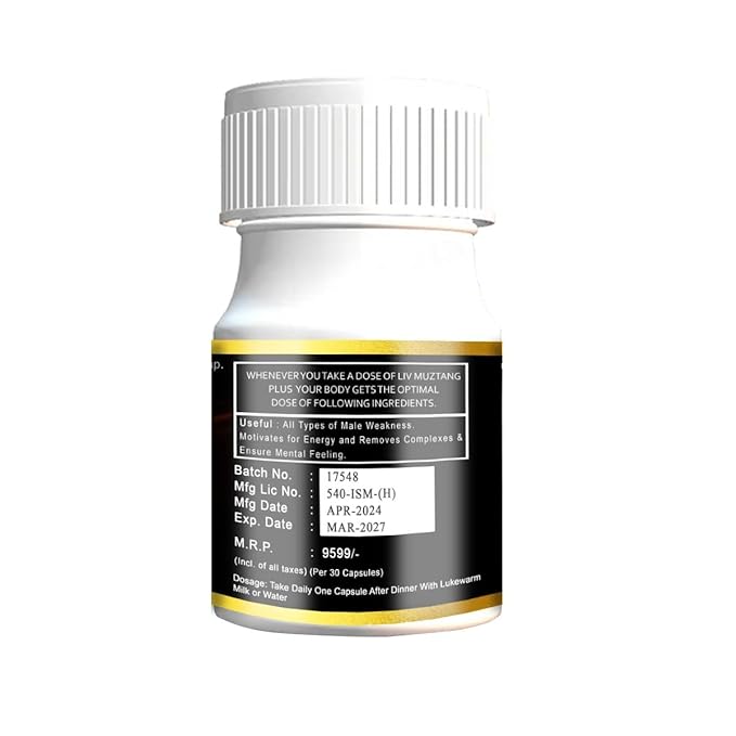 Liv Mustang Plus Stamina Power - 30 caps