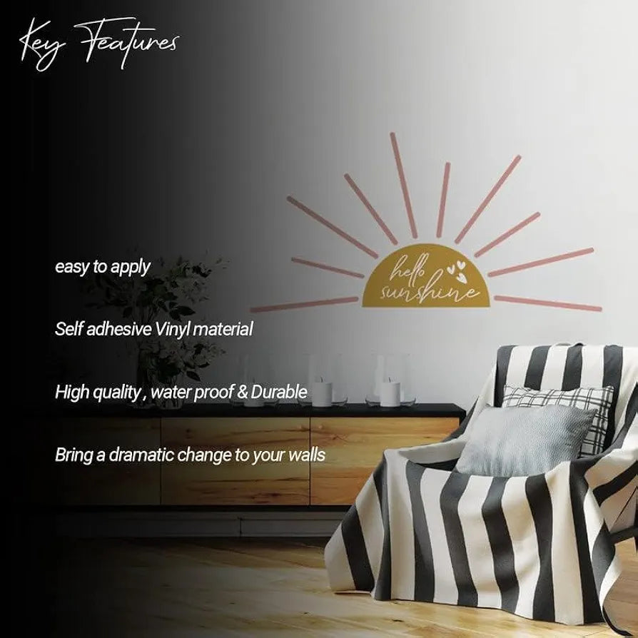 Kotart Sunshine HD Printed Wall Stickers/Decals