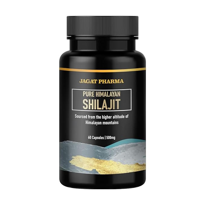 Jagat Pharma Pure Himalayan Shilajeet - 60 Capsules