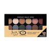 Fashion Colour Artist Makeup Collection Eyeshadow 12 Colour Jersy Girl (Shade 02) - 14 gms