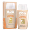 Isdin Fusion Water Color Magic Light  Spf 50 UVB UVA PA++++ HE VL Facial Sun Cream - 50 ml