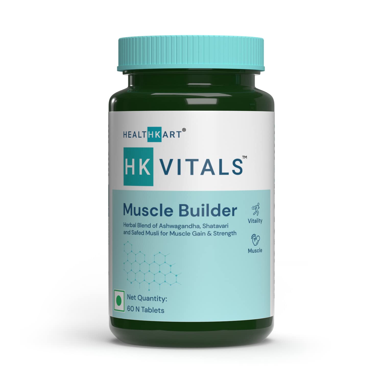 HealthKart HK Vitals Muscle Builder - 60 Tablets