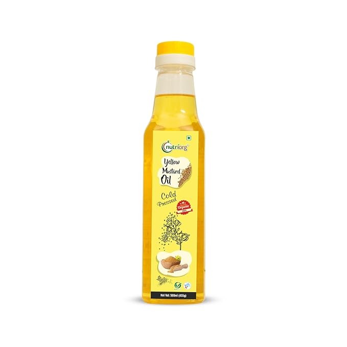 Nutriorg Organic Yellow Mustard Oil