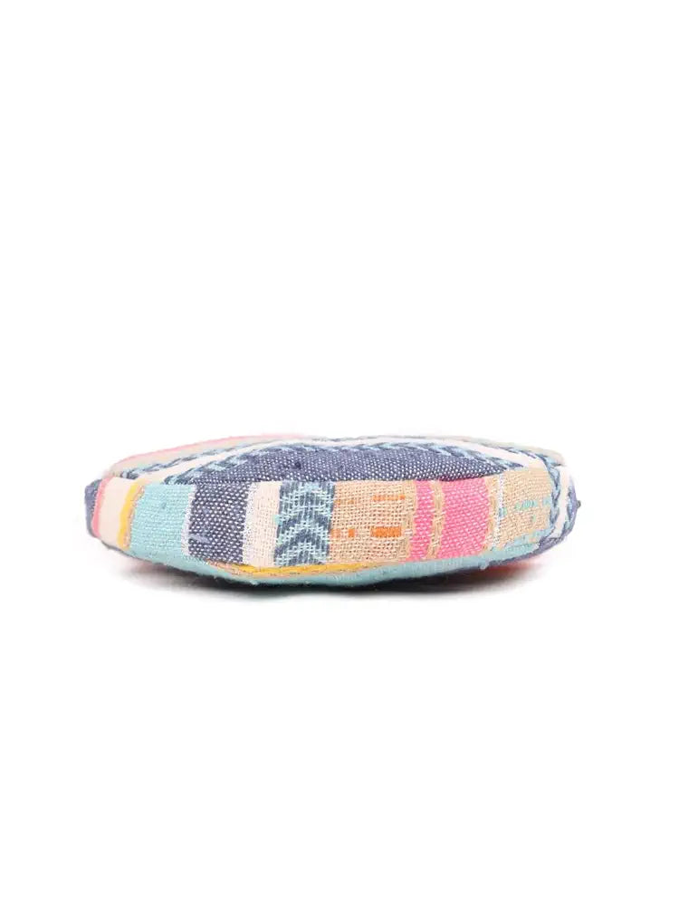 Astrid Handmade Macrame Flap Over Sling Bag For Girls And Women Colour peach