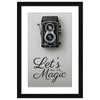 ArtX Paper Let's Make Some Magic Motivational Camera Wall Art Painting