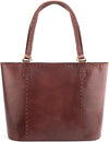 Leather Handmade Women's Handbag For Office And College | Brown