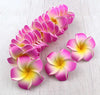 Artificial Big Foam Hawaaii Fake Foam Water Floating Flowers Pink