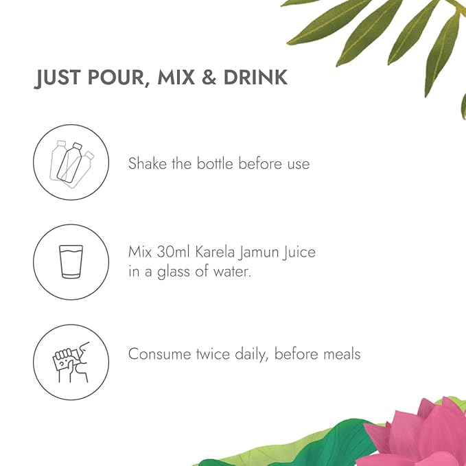 Kapiva Ayurveda Karela Jamun Juice - 1 L