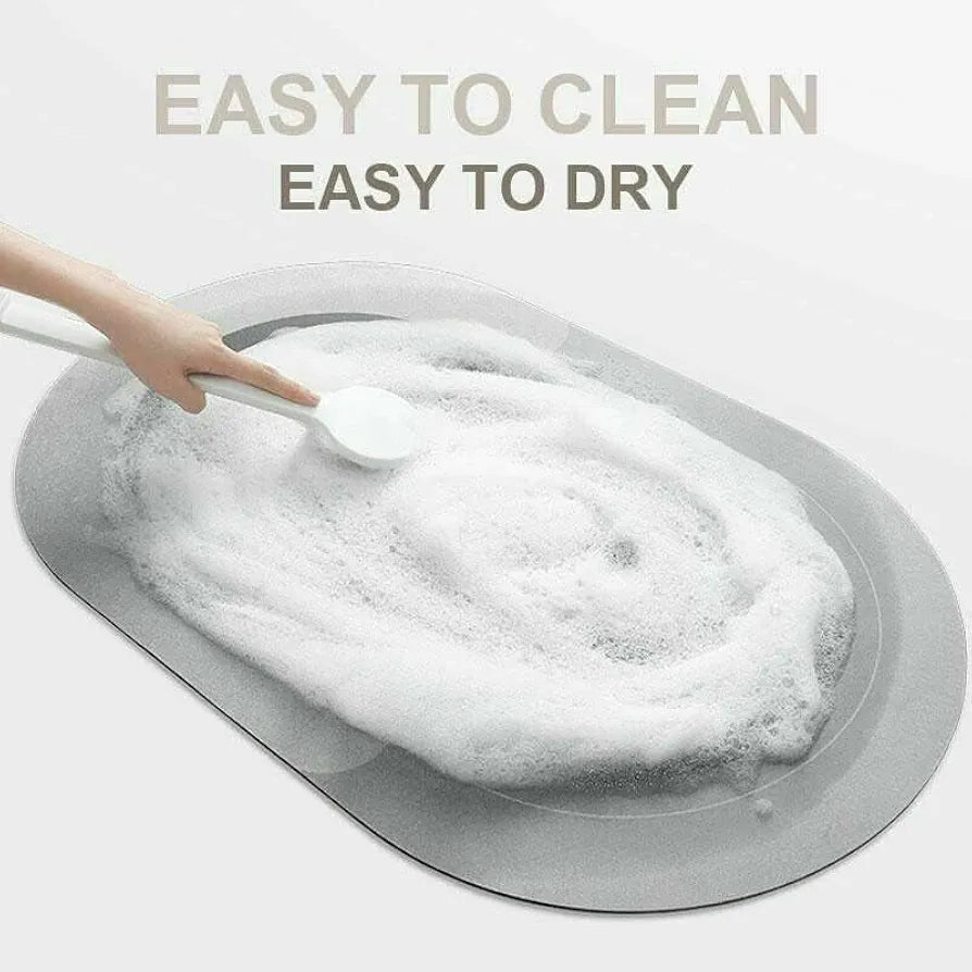 Status Contract Happy Life Water Absorbing Mat for Bathroom Colour Happy Life