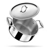 Stahl Triply Stainless Steel Casserole With Lid | Artisan 4122 | 22 Cm | 3.8 Liters
