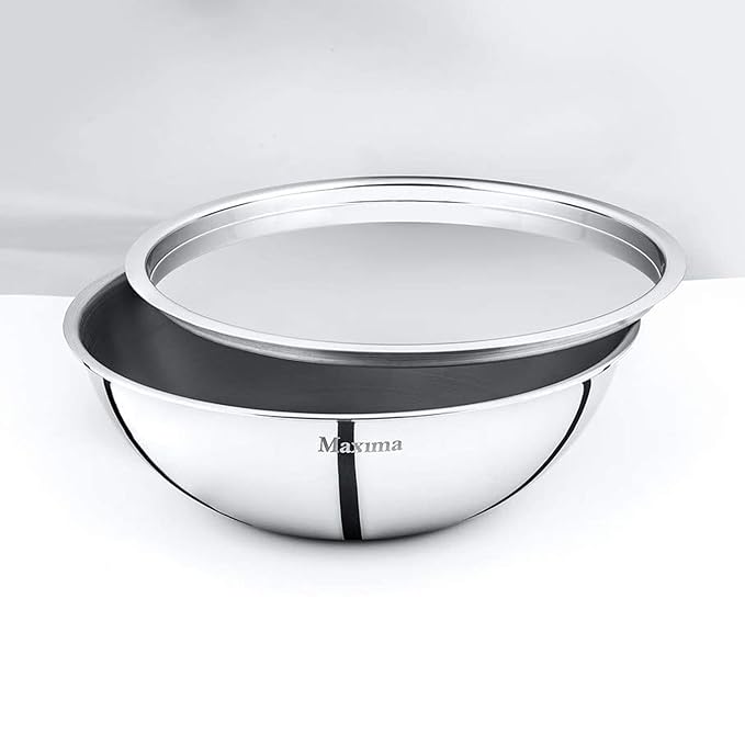 Maxima Tasra Triply Stainless Steel Cookware 22 cm - 2000 gms
