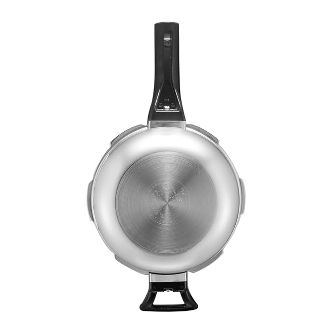 Vinod Platinum Triply Stainless Steel Pressure Cooker with Induction Base - 3.5 Litre | Junior Pressure Cooker | Induction Base Pressure Cooker