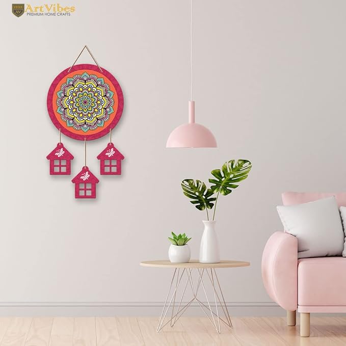 Artvibes Designer Wooden Wall Hanging Decoration Items for Home
