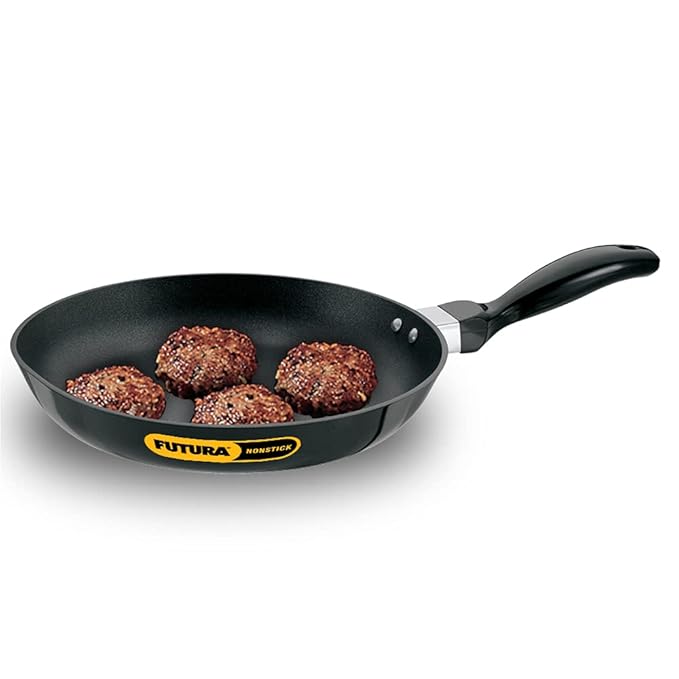 Hawkins Futura 24 cm Frying Pan Non Stick Fry Pan Frypan Black