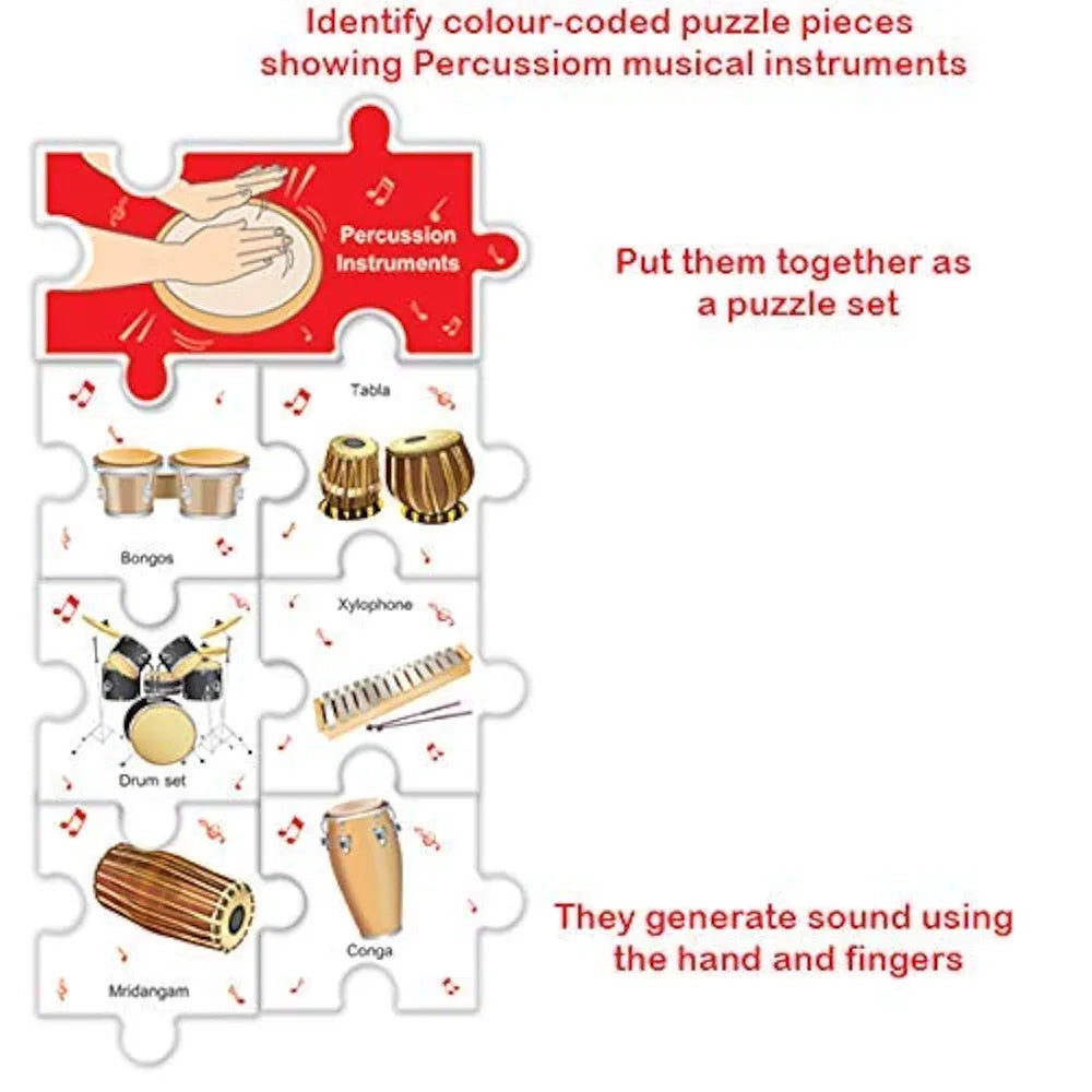 Toykraft: Kids Puzzle - Orchestra | Fun & Learning Toys for Kids | Educational Games for 5-7 Year Kids | Educational Toys for 5-7 Years | Kids Learning Toys for 5-7 Years