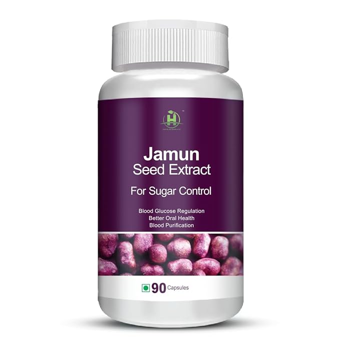 Healthy Nutrition Jamun Seed Extract - 90 Capsules