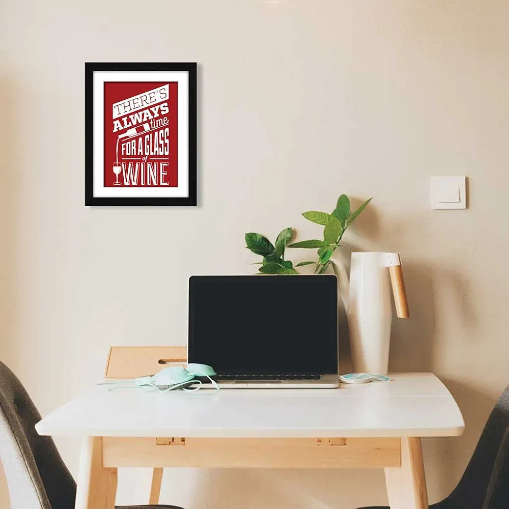 ArtX Paper Beverage Quote Wall Frame Art Painting