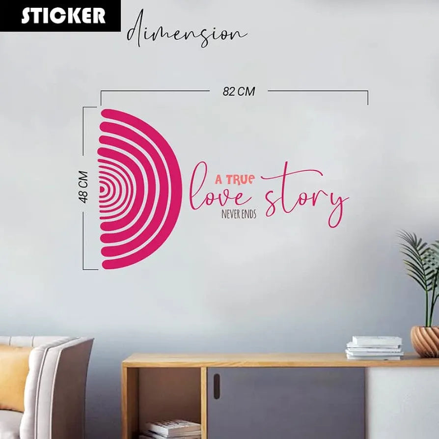 Kotart Quotes HD Printed PVC Vinyl Stickers Wall Decals