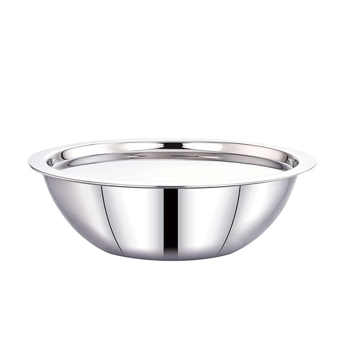 Maxima Tasra Triply Stainless Steel Cookware 26 cm Capacity 3.6 Ltr - 2000 gms