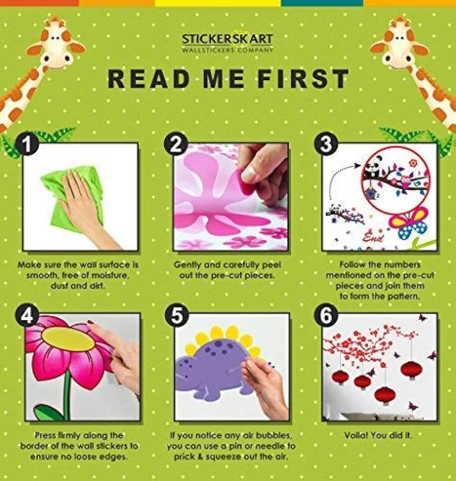 Decals Design Humming Birds and Blossoms Wall Sticker