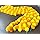 Artificial Marigold Flowers Yellow and Light Orange 5 Pieces
