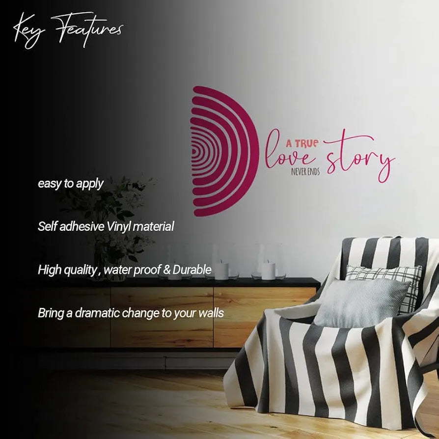 Kotart Quotes HD Printed PVC Vinyl Stickers Wall Decals