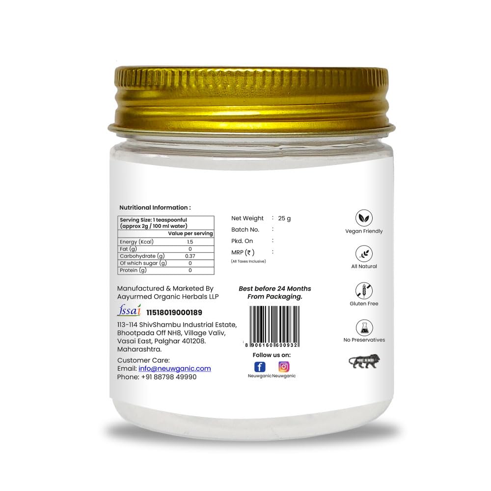 Neuwganic Tulsi Ginger Green Tea - 25 Grams