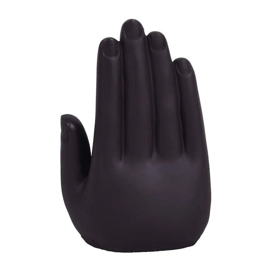 Jaipur Ace Polyresin Hand Palm Lord Ganesh Idol Murti Decorative Showpiece Size-6x6x15cm