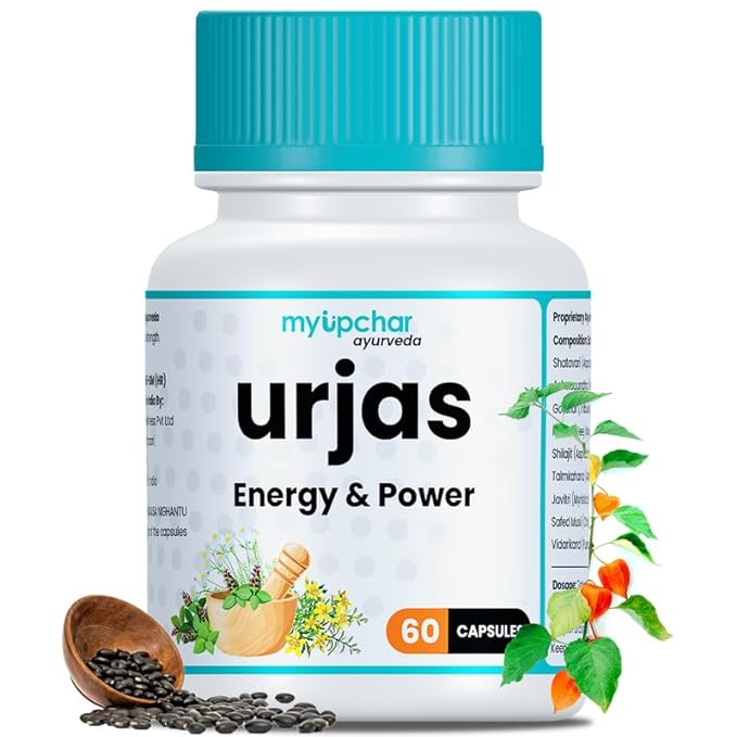 Myupchar ayurveda Urjas Energy & Power Capsule For Men - 60 Capsules
