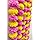 Artificial Marigold Fluffy Flowers Garlands Pack of 5 Yellow and Baby Pink