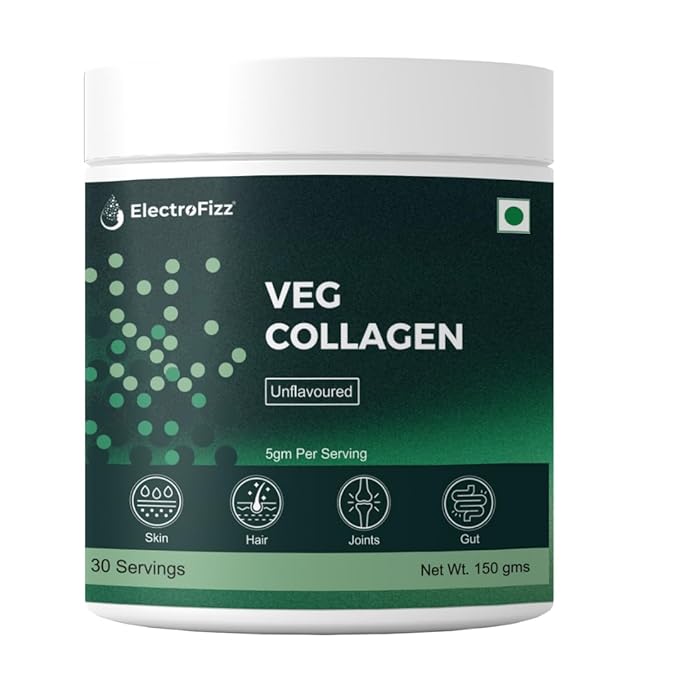 ElectroFizz Vegetarian Collagen Peptides Powder - 150 gms