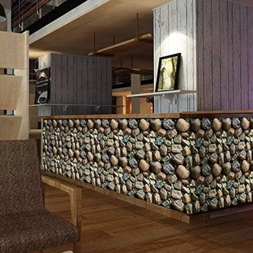 Jaamso Royals 3d Effect Stone Wall Papers for Home Design 12