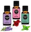 Earth N Pure Lavender, Peppermint & Rose Essential Oils - Pack Of 3 - 15 ml each