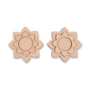 Hobby India Mdf Tea Light Candle Holder for Painting | Craft | Resin Art | Diy & Gifts