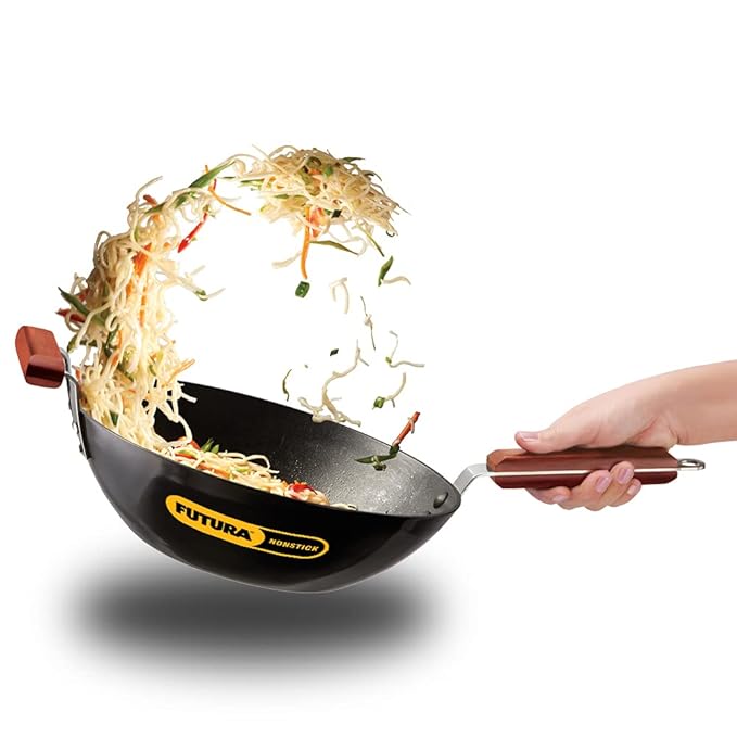 Hawkins Futura Stir-Fry WOK 3 litre with Induction Base without lid