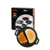 Human Hydro Pre-Seasoned 2-in-1 Cast Iron Grill Tawa 30cm Reversible Induction Gas