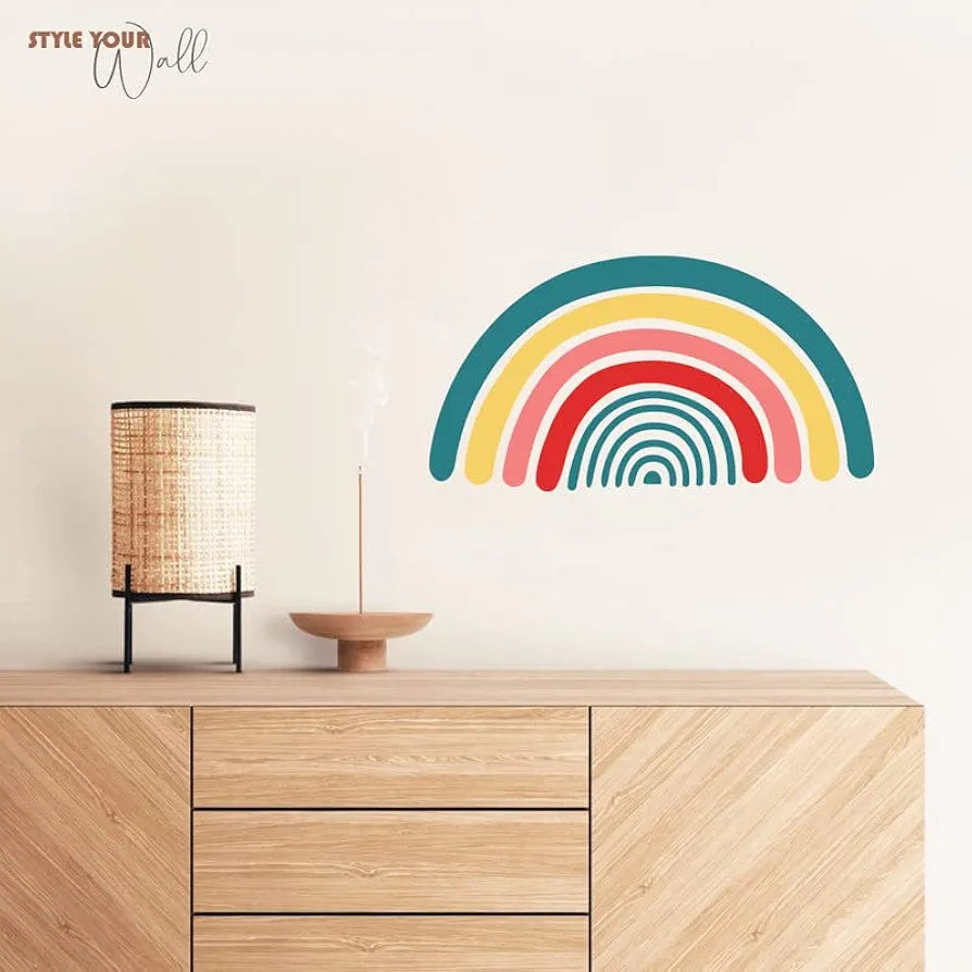 Kotart Rainbow Printed Vinyl Wall Stickers/Decals