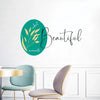 Kotart Collect Beautiful Moments Wall Stickers PVC Vinly Leaf Printed Decals