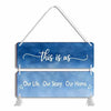 Blue Finch Wall Hanging Decor This Is Us Wall Decor For Living Room Decor Bedroom Decor