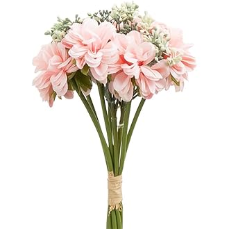Artificial Multiflora Flower Roses Fake Sticks Bunch Decorative Without Vase Peach Fabric