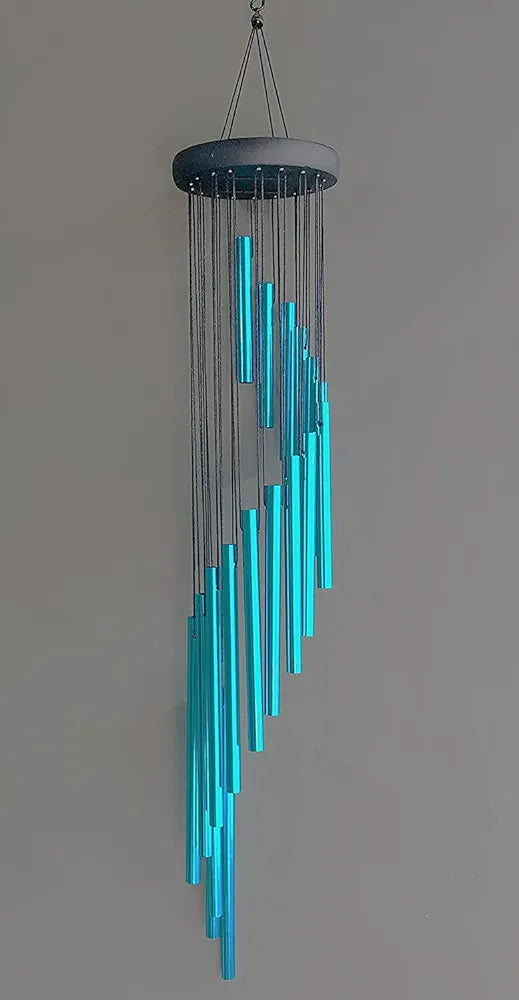 Paradigm Pictures Wind Chimes for Home Blue