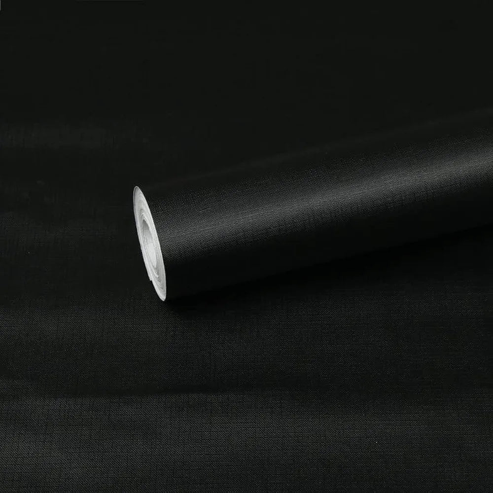 Indian Royals Black Plain Matte Wallpaper for Walls Wall Stickers for Kitchen Black