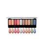 Mattlook 10 Color Eye Shadow Makeup Series Luxury Wet Matte Eyeshadow Multicolor-02 - 8 gms