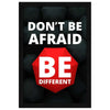 ArtX Paper Don't Be Afraid Motivational Quotes Framed Wall Art Painting