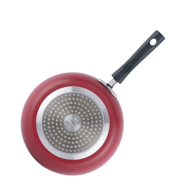 Vinod Zest Inducto Aluminium Non Stick Frypan - 18 cm | 3mm Extra Thick | 3 Layer Coating