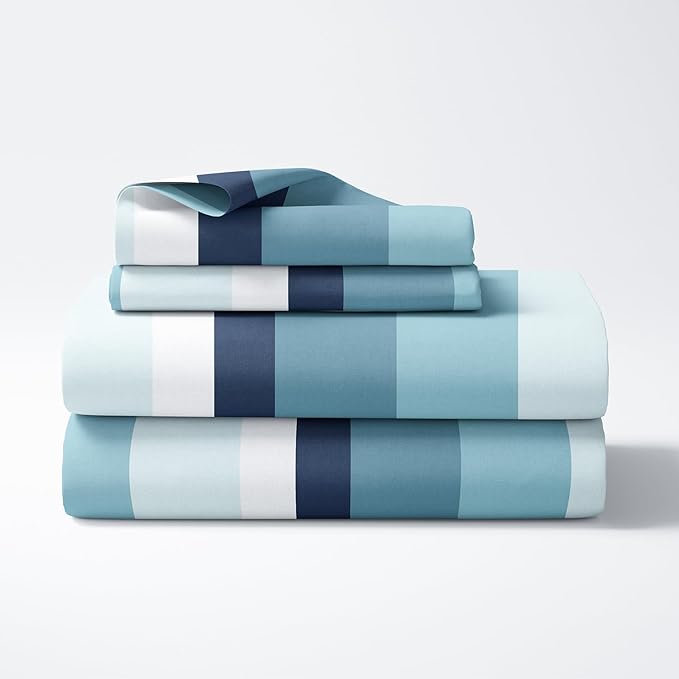 Haus & Kinder Cotton Queen Size Bedsheet for Double Bed (90 X 100 Inches) with 2 Pillow Covers | 186 TC Bed Sheet