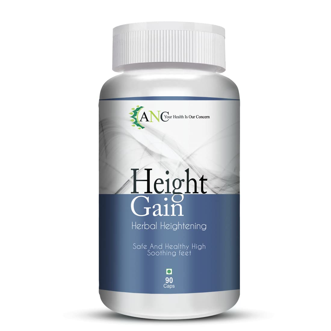 ANC Herbal Height Gain Capsules - 90 caps - Swadesi