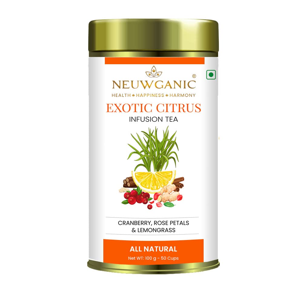 Neuwganic - Exotic Citrus Indian Natural Infusion Tea - 100 Grams